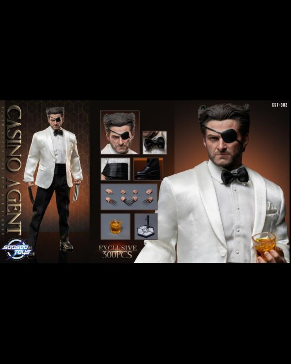 SooSoo Toys SST-082 1/6 The Casino Agent