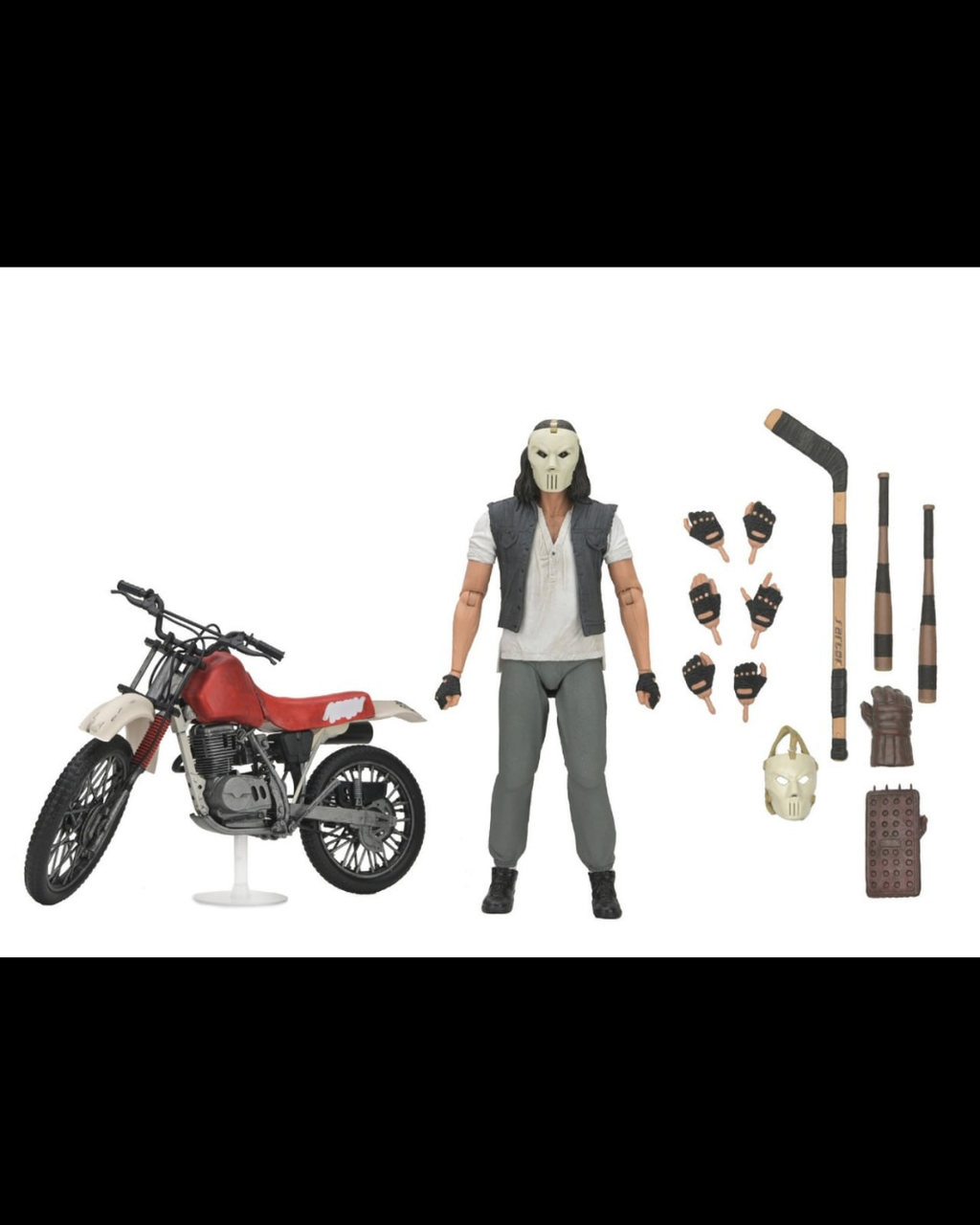 NECA 7" Scale TMNT Casey Jones with Dirt Bike (1990 Movie)