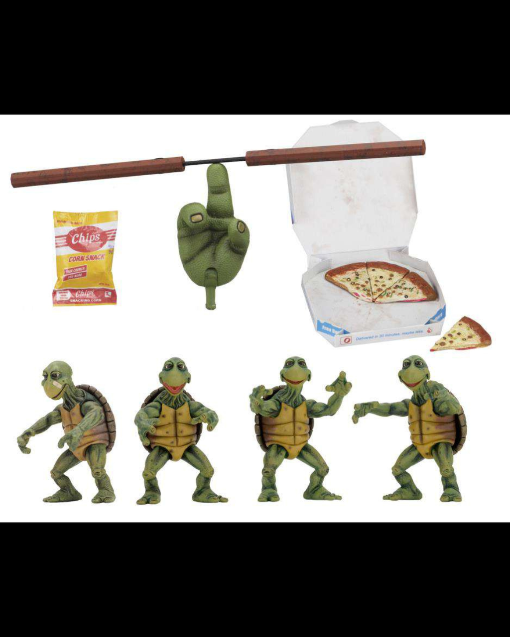 NECA TMNT 1/4 Ninja Turtles Baby Turtles Set (1990)