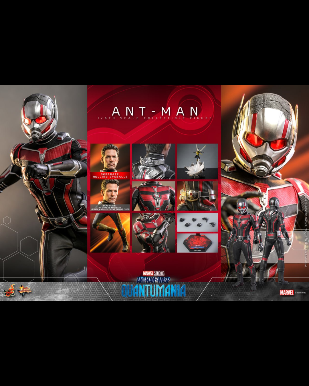 Hot Toys MMS690 1/6 Ant-Man (Quantumania)