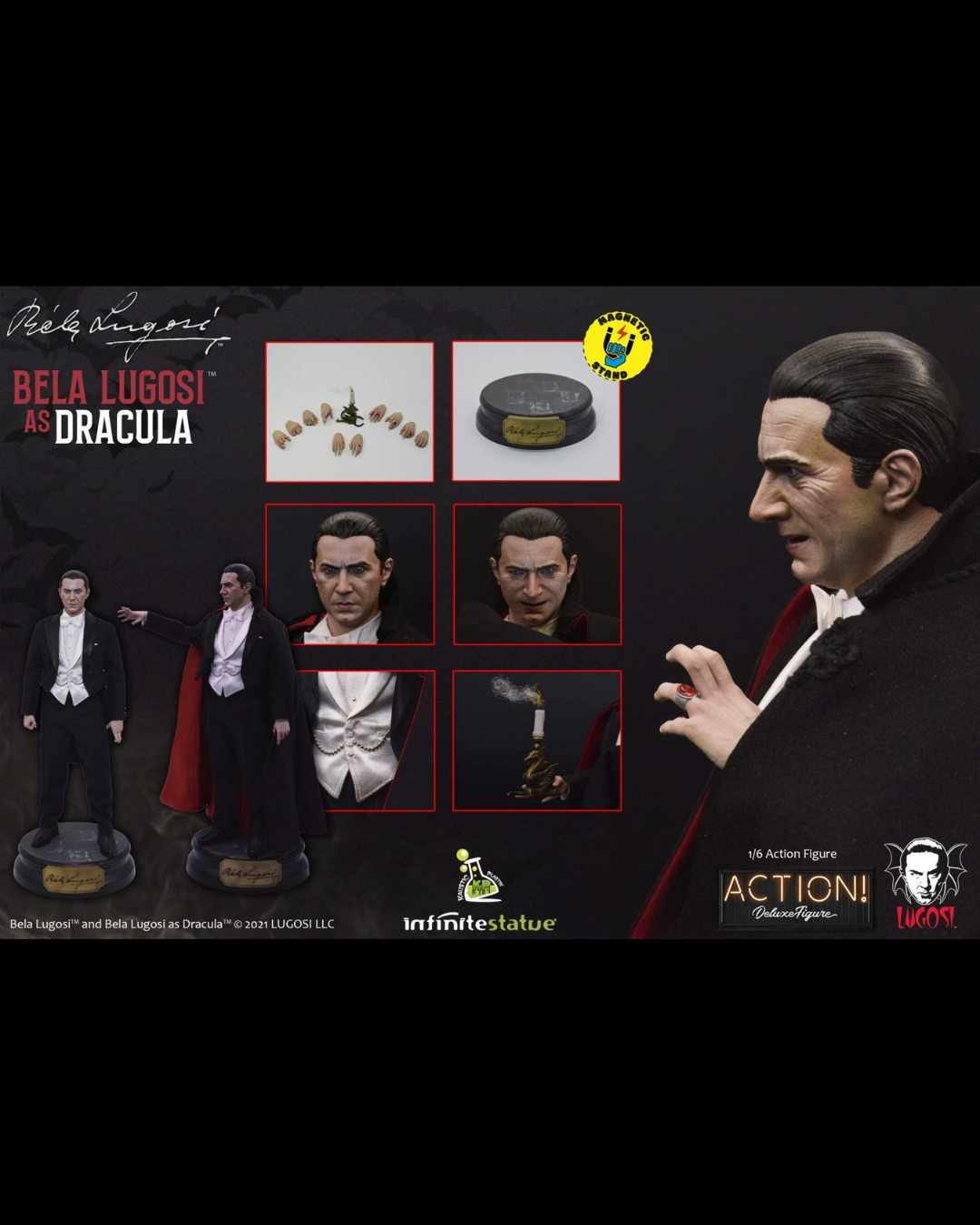 Kaustic x Infinite Statue 1/6 Bela Lugosi as Dracula (Standard ver)