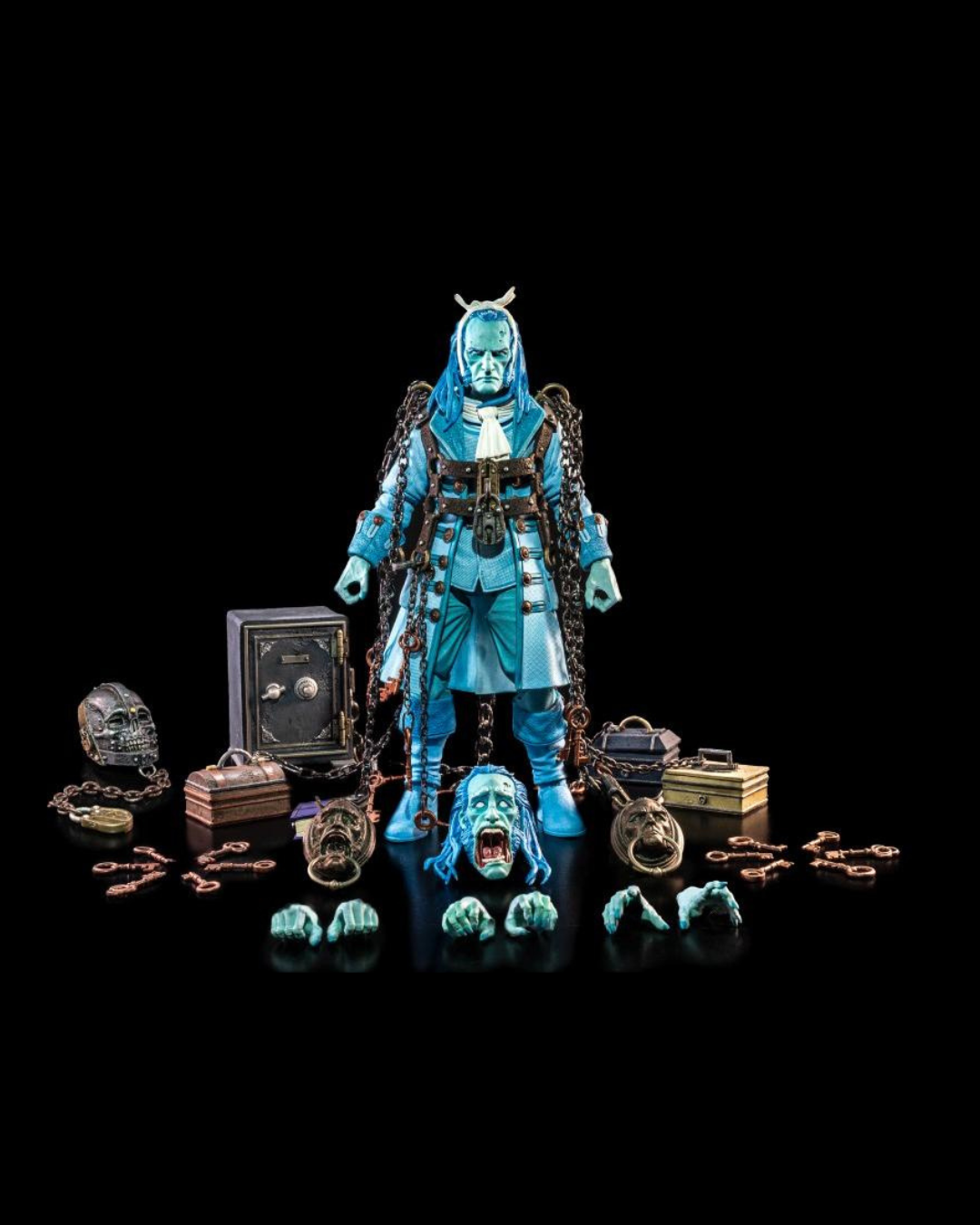 Mythic Legions Retailer Wave The Ghost of Jacob Marley (Blue)