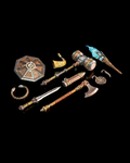 Mythic Legions Rising Sons Dwarf Weapons