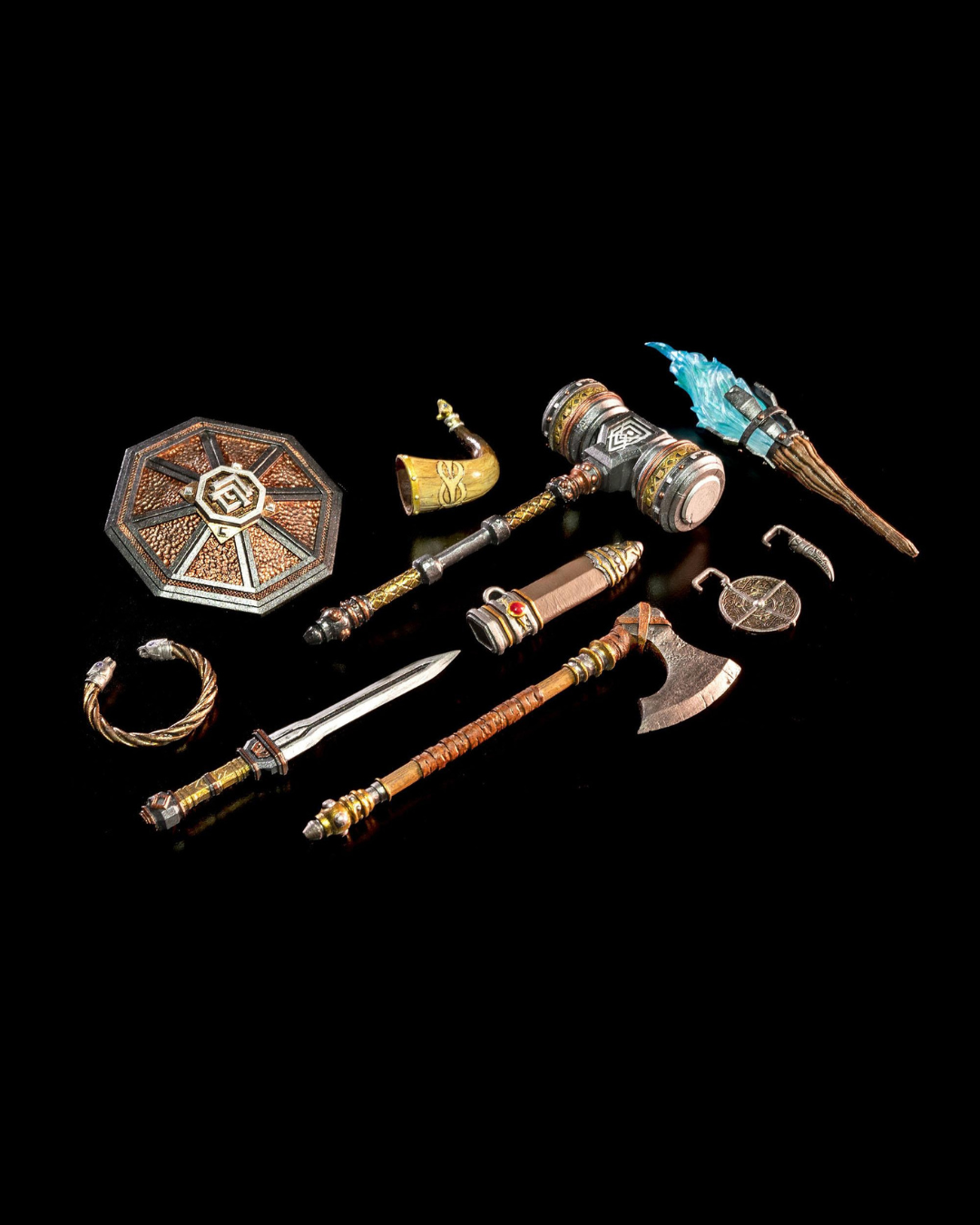 Mythic Legions Rising Sons Dwarf Weapons