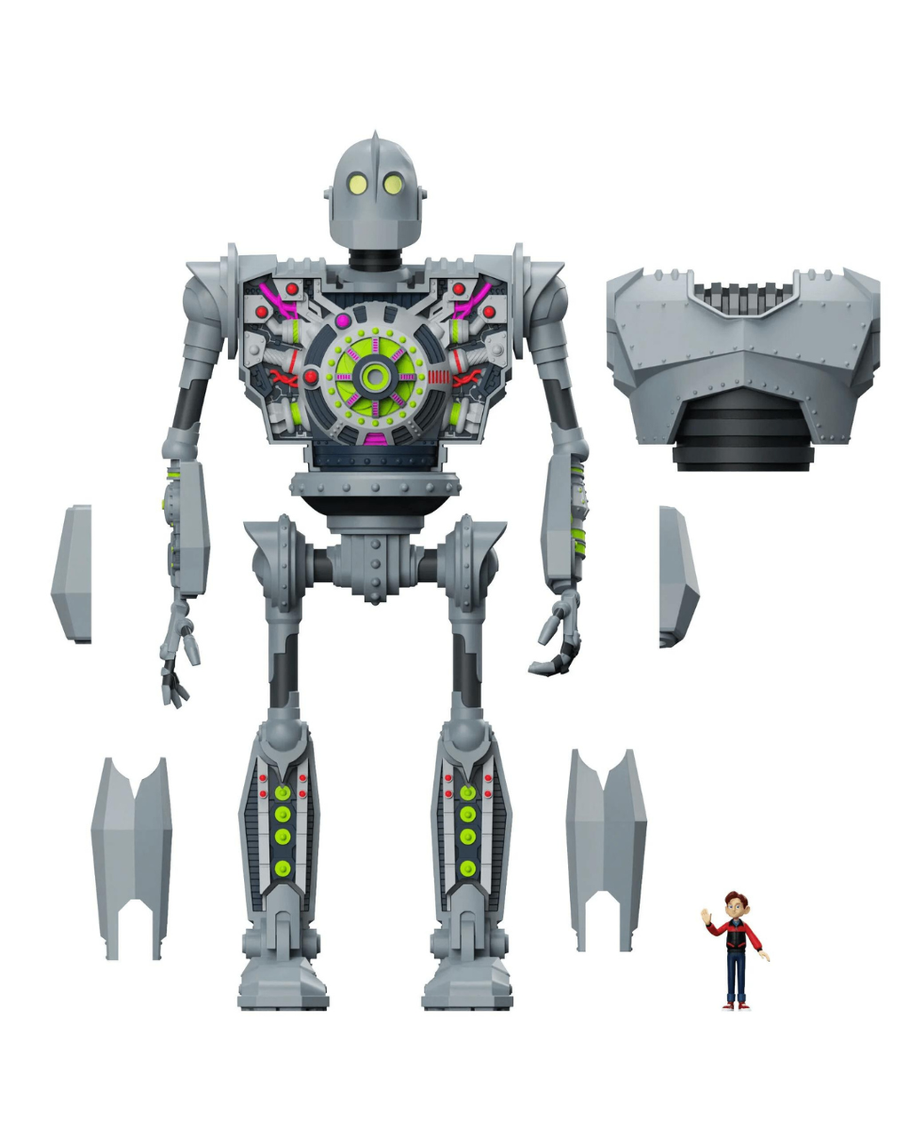 Super7 11” The Iron Giant Super Cyborg (Full Color)