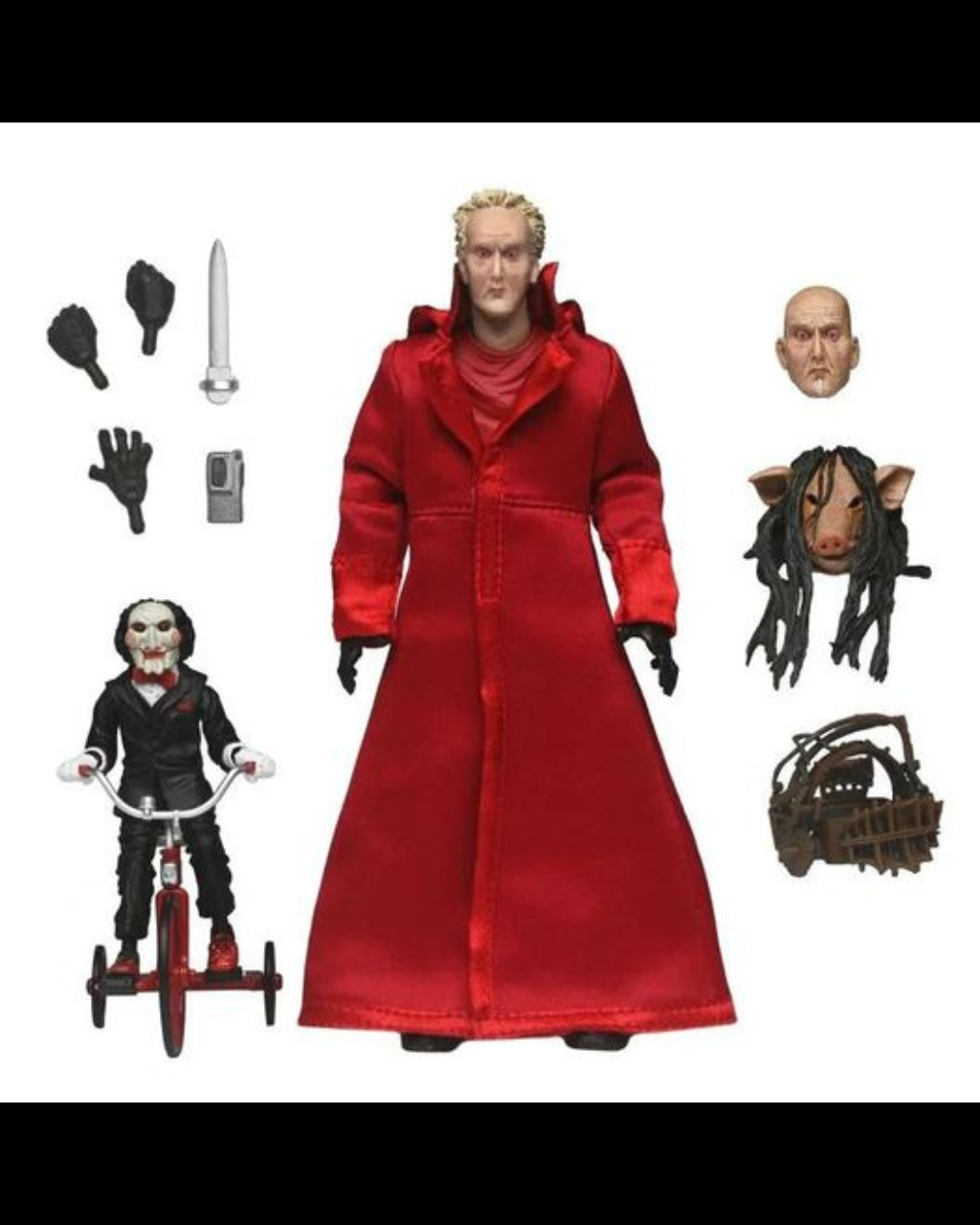 NECA 7" Saw (Franchise) Ultimate Jigsaw Killer (Red Robe)