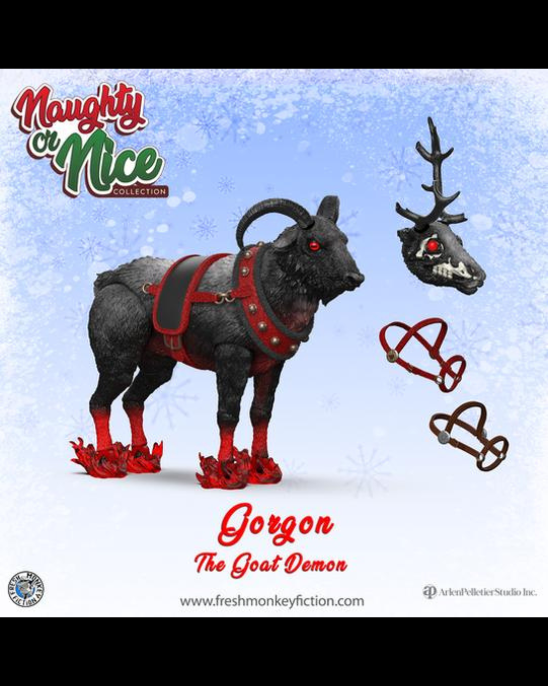 Fresh Monkey Fiction Naughty or Nice Gorgon The Goat Demon