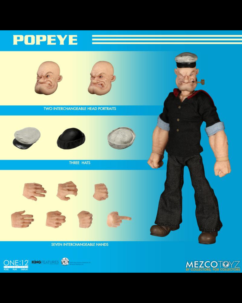 Mezco Toyz ONE:12 Collective Popeye