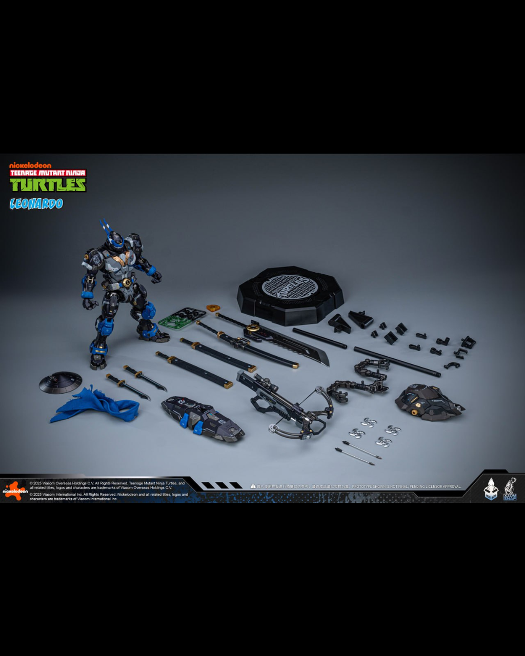 HEAT BOYS HB0071 TMNT Leonardo (40th Anniversary Ver.)