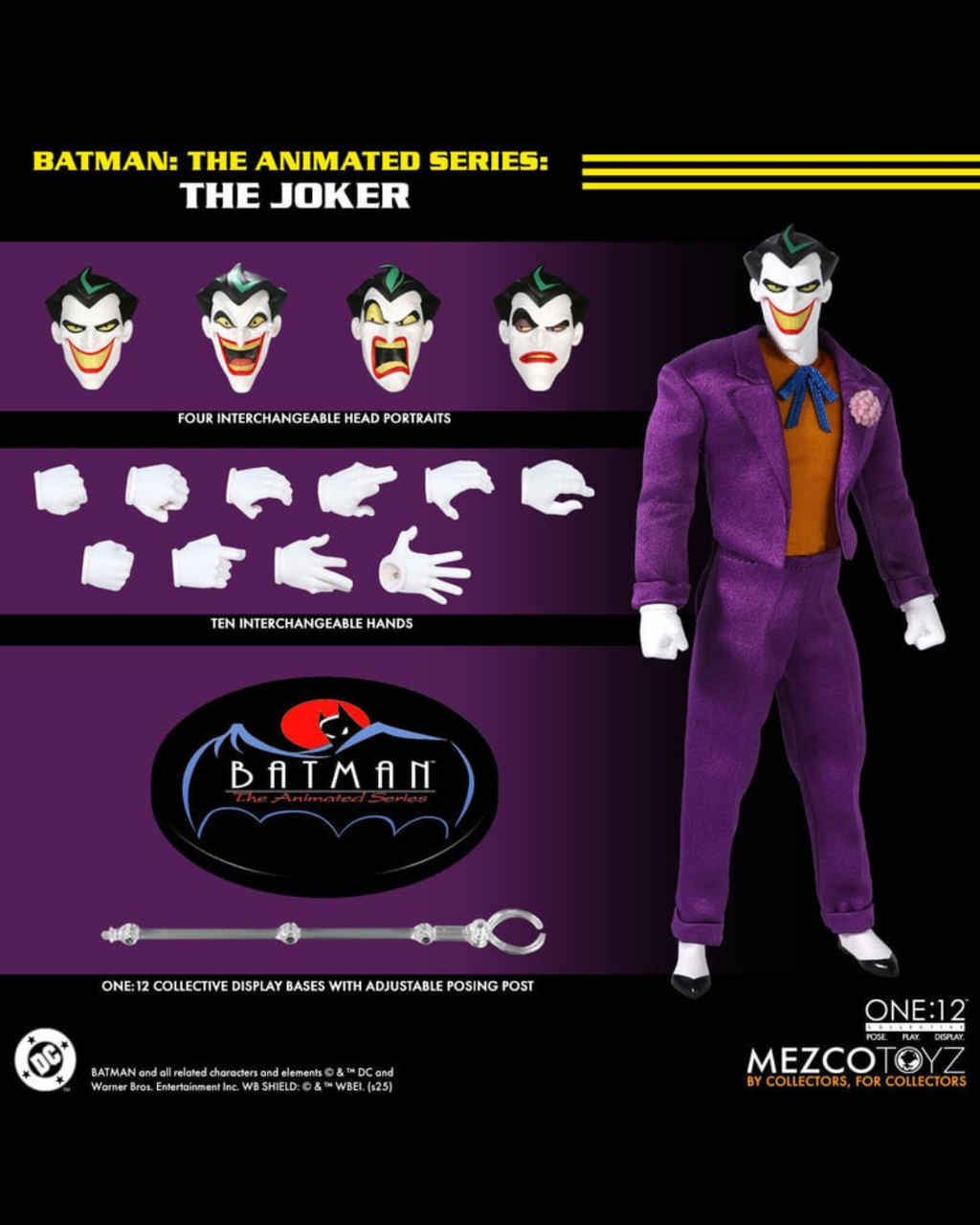 Mezco Toyz ONE:12 Collective Batman The Animated Series - Joker