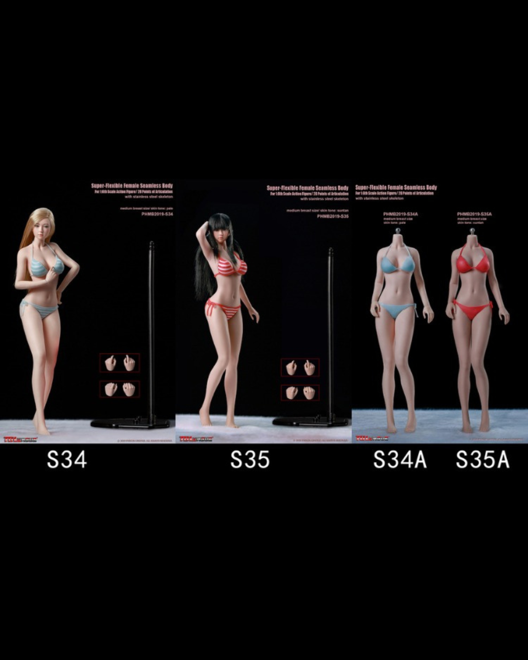 TBLeague S35 1/6 Female Seamless Body (Head Sculpt Included)