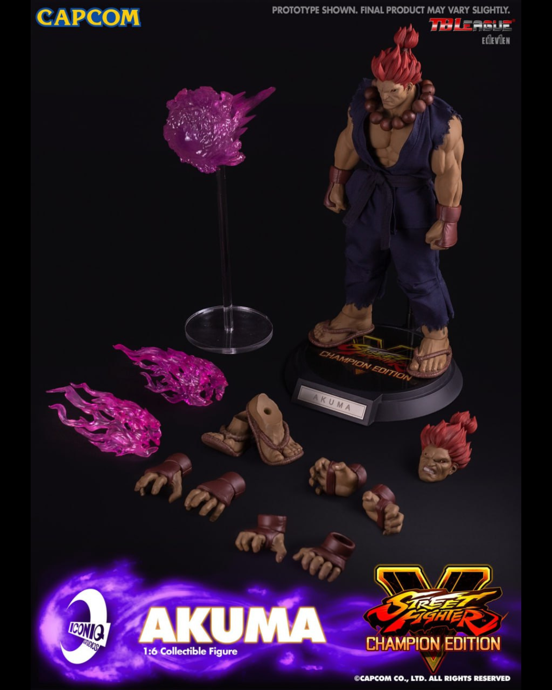 Iconiq Studios IQGS-05 1/6 Street Fighter Akuma