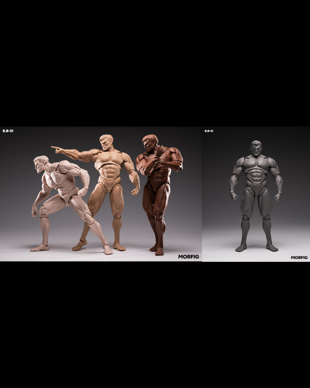 INART MORFIG B.B-01 1/12 Blank Male Body