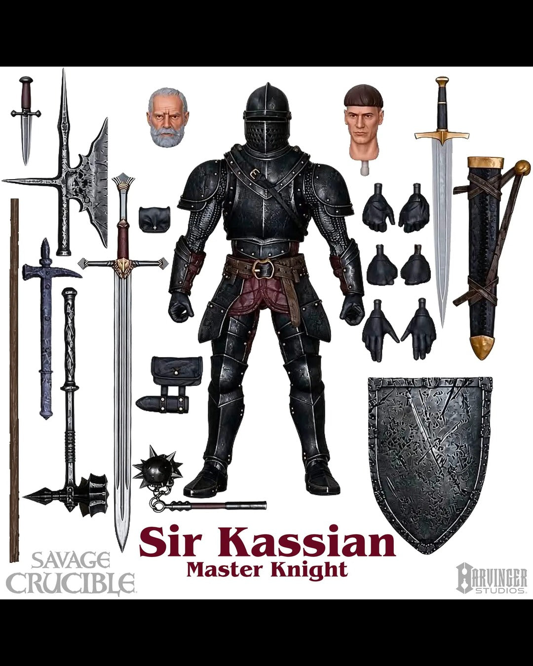 Savage Crucible 1/12 Sir Cassian (Master Knight)