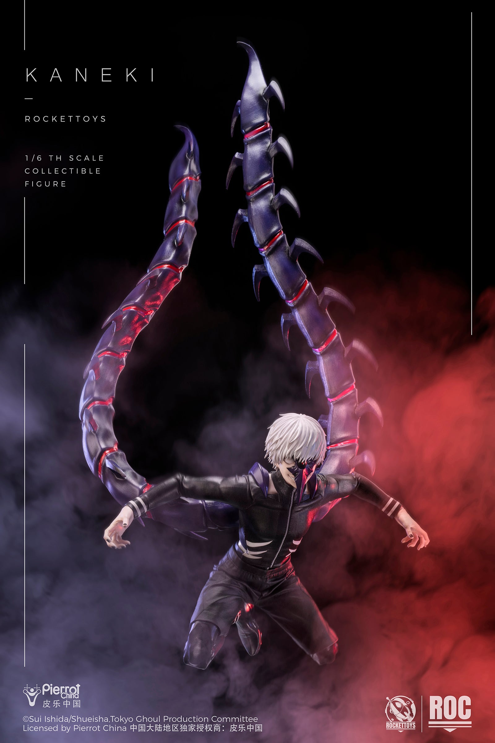 Rocket Toys ROC-025 1/6 Ken Kaneki (Combat Ver.)