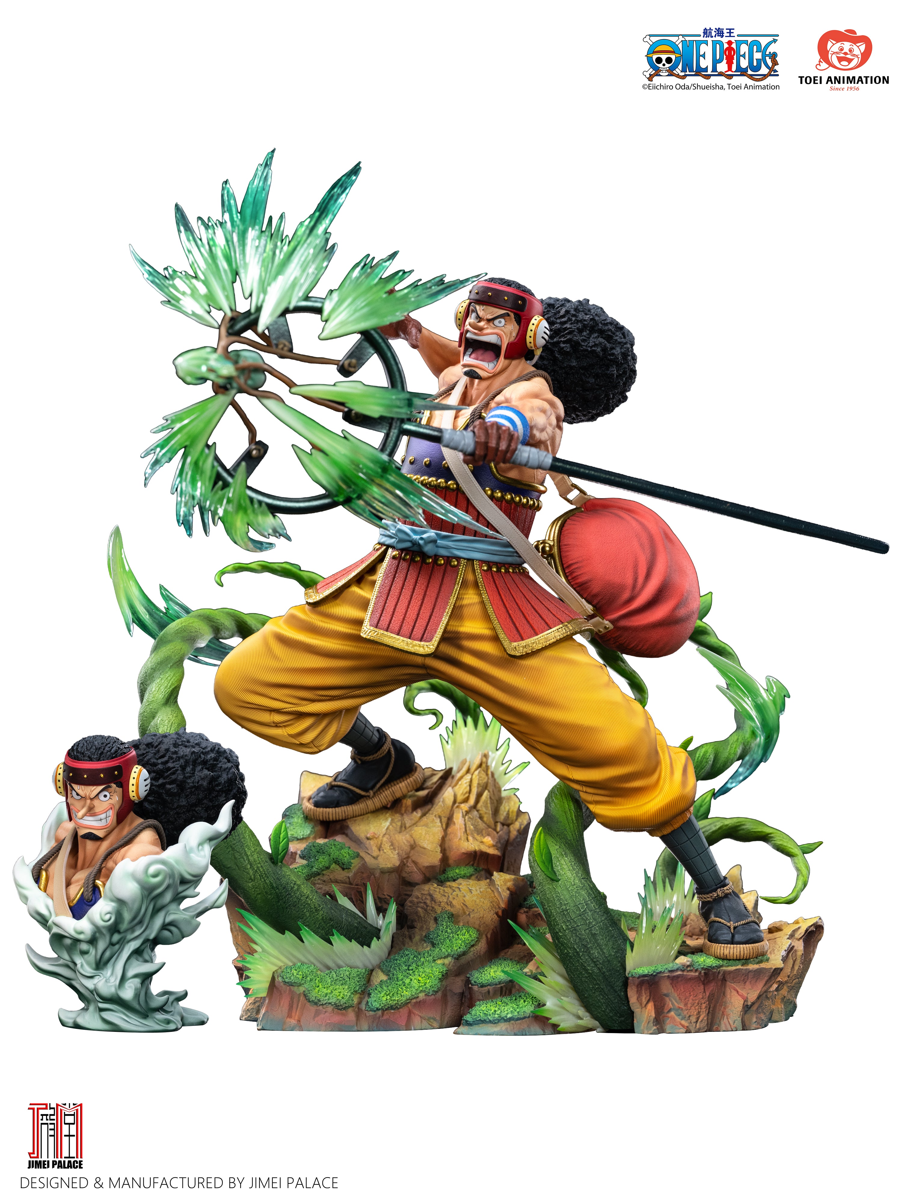 Jimei Palace 1/6 One Piece Legendary Straw Hat Crew Series Usopp Statue - Premium Ver.