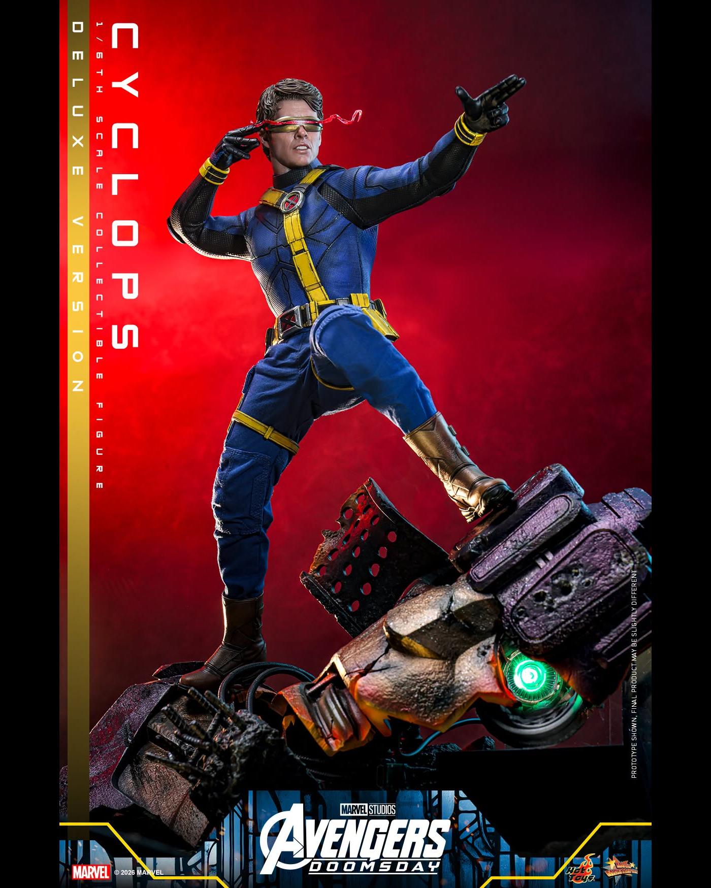 Hot Toys MMS909B 1/6 Avengers Doomsday Cyclops (DX Ver.) (Special Edition)