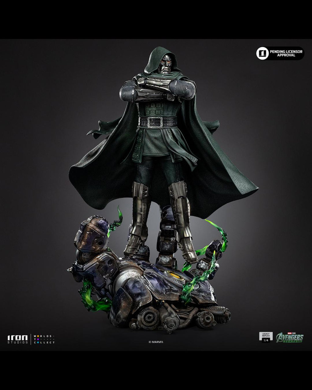 Iron Studios Legacy Replica 1/4 Marvel Comics : Doctor Doom