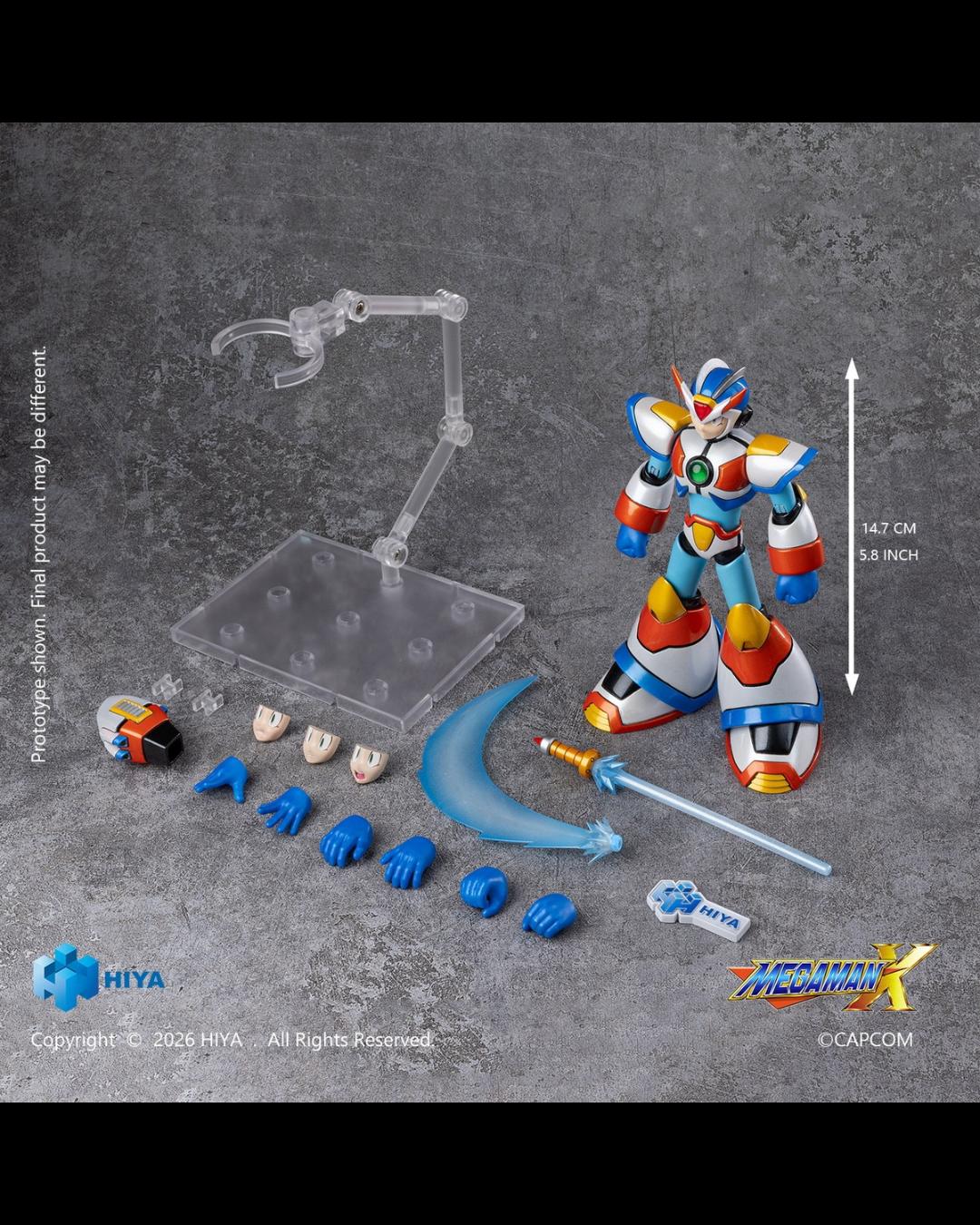 HIYA Toys EBM0385 Mega Man X Series - X (Third Armor)