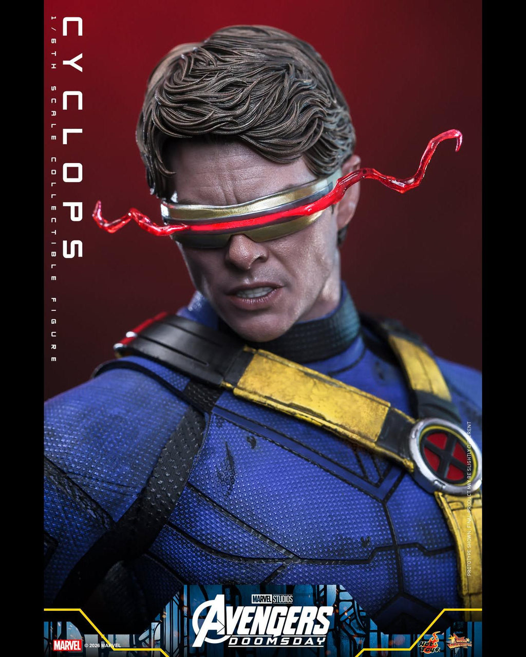 Hot Toys MMS908 1/6 Avengers Doomsday Cyclops (Regular Ver.)