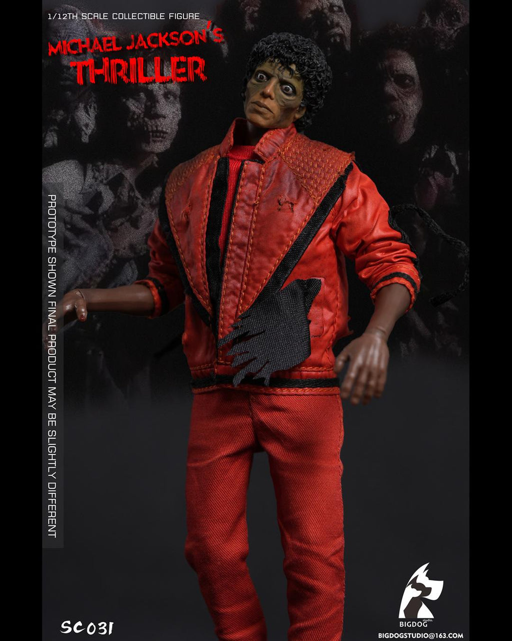 BIGDOG STUDIO SC031 1/12 Thriller Dancer (2 Set)