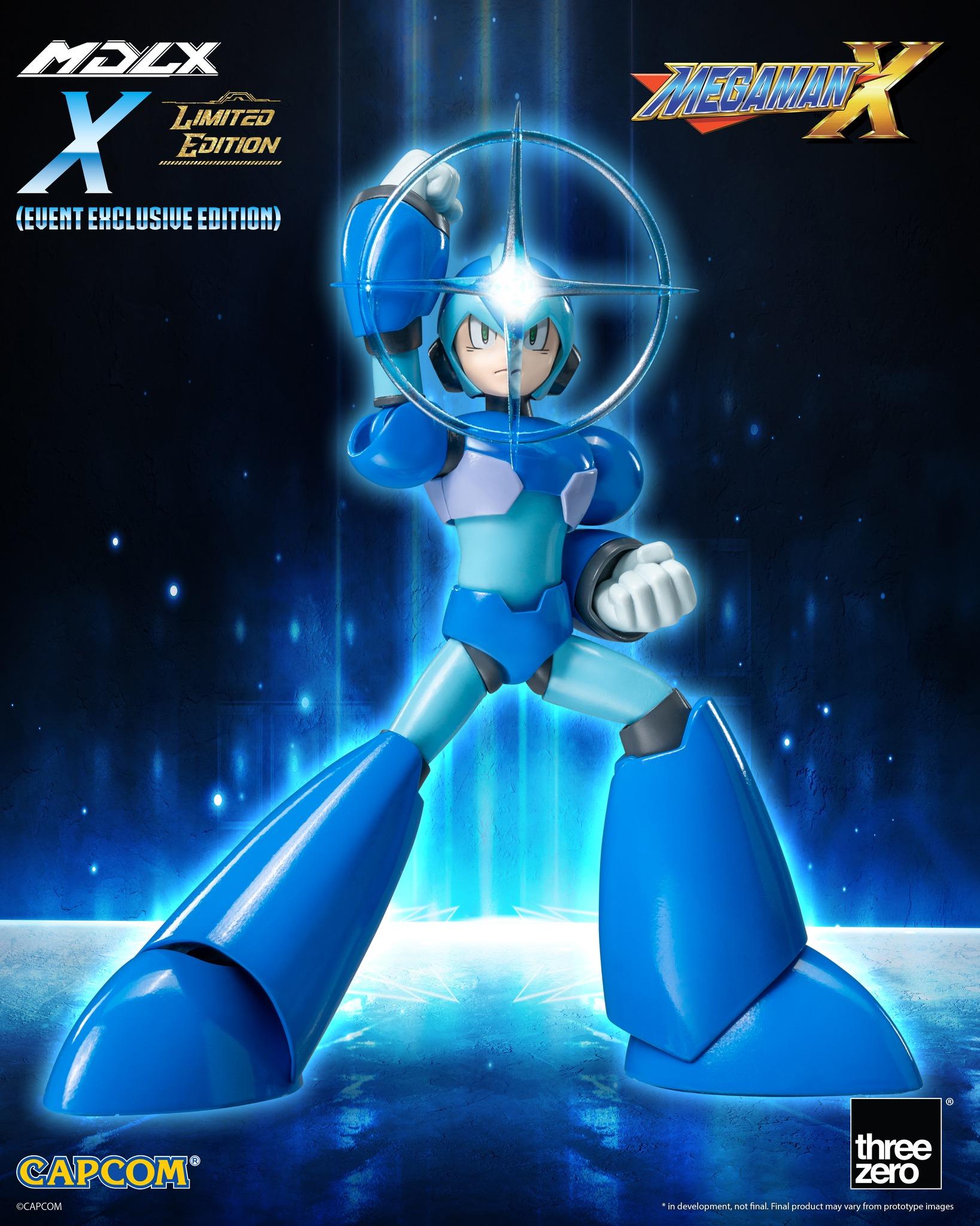 Threezero 3Z0883 MDLX X - Rockman X (Mega Man X) Event Exclusive