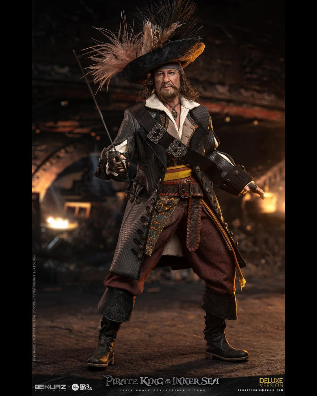 EKUAZ Studio x Echo Design EKS012D 1/6 Pirate King of the Inner Sea (Deluxe Ver.) (Re-Run)