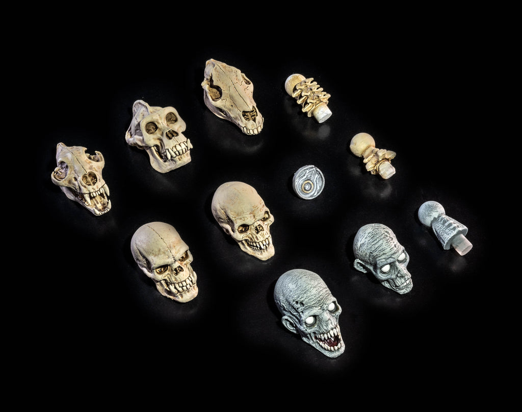 Mythic Legions - All Stars 6 - Undead Heads Pack