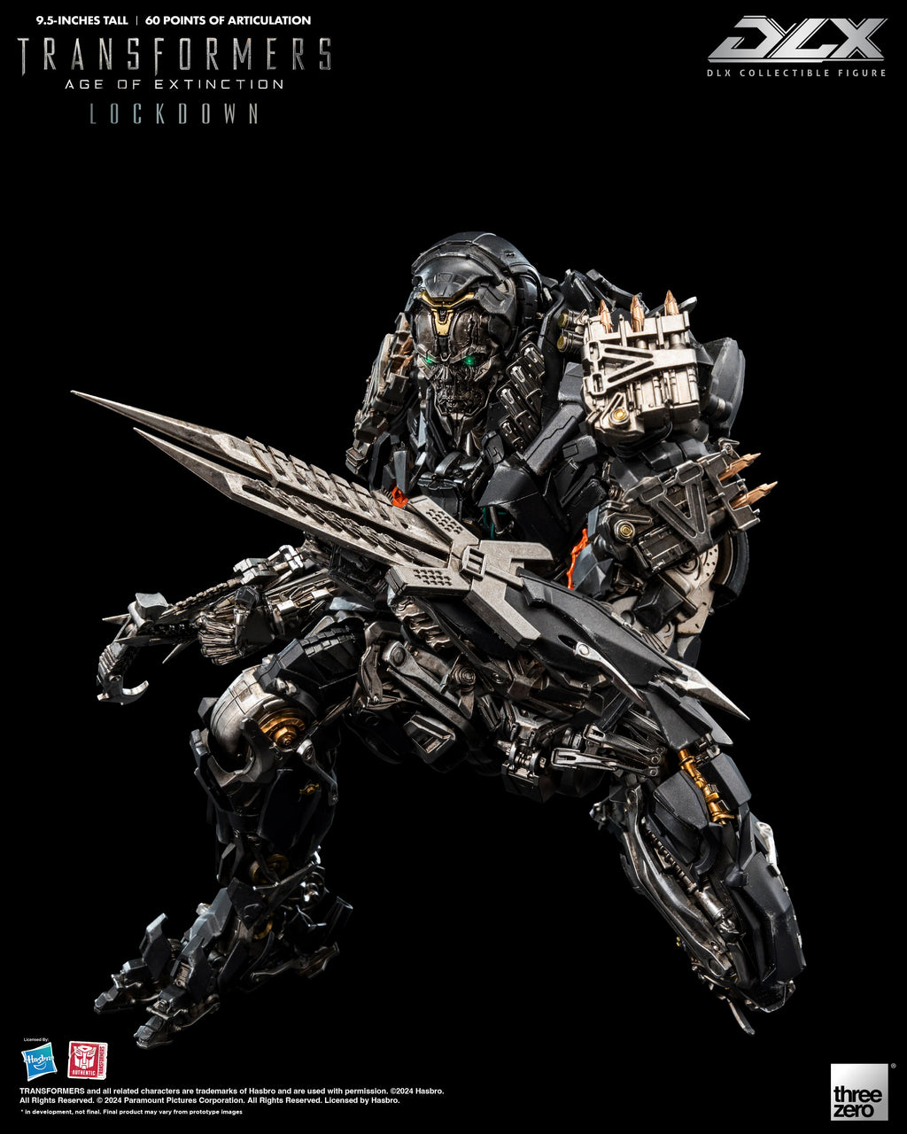 Threezero 3Z0471 Transformers: Age of Extinction - DLX Lockdown