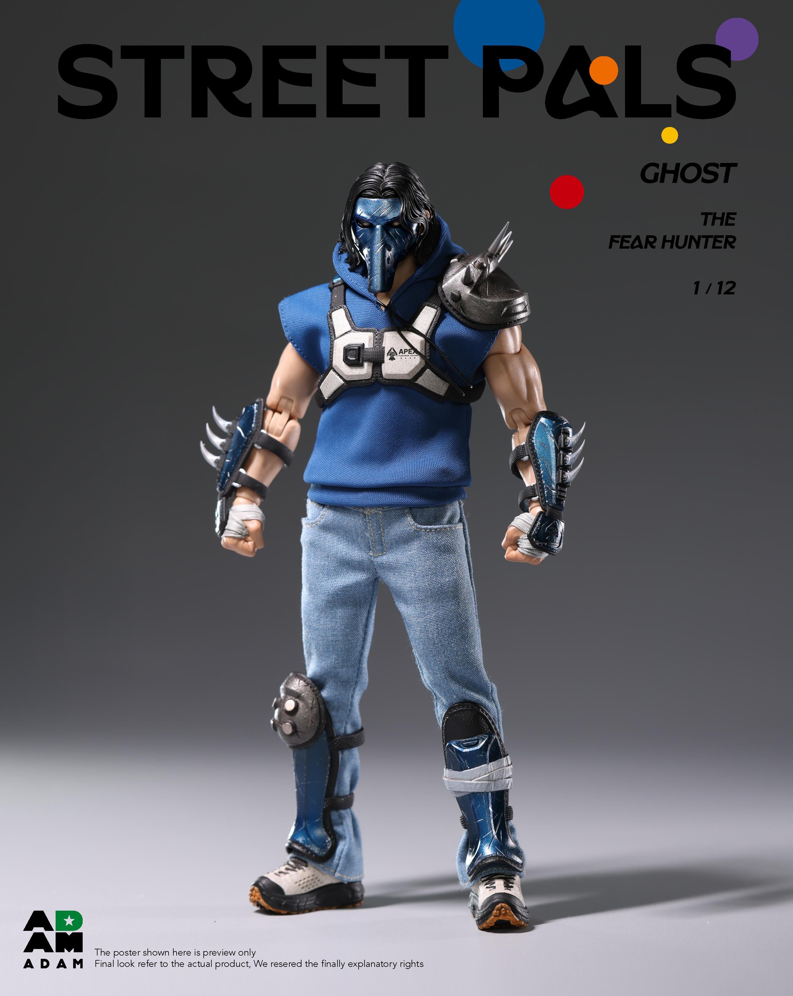 ADAM ADG-001 1/12 Street Pals Ghost The Fear Hunter