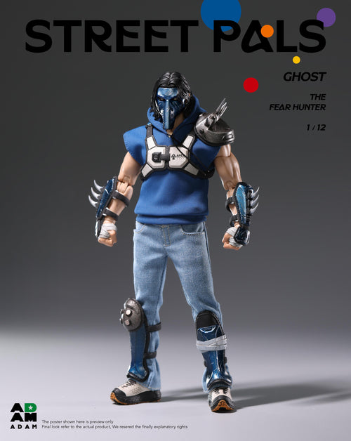 ADAM ADG-001 1/12 Street Pals Ghost The Fear Hunter