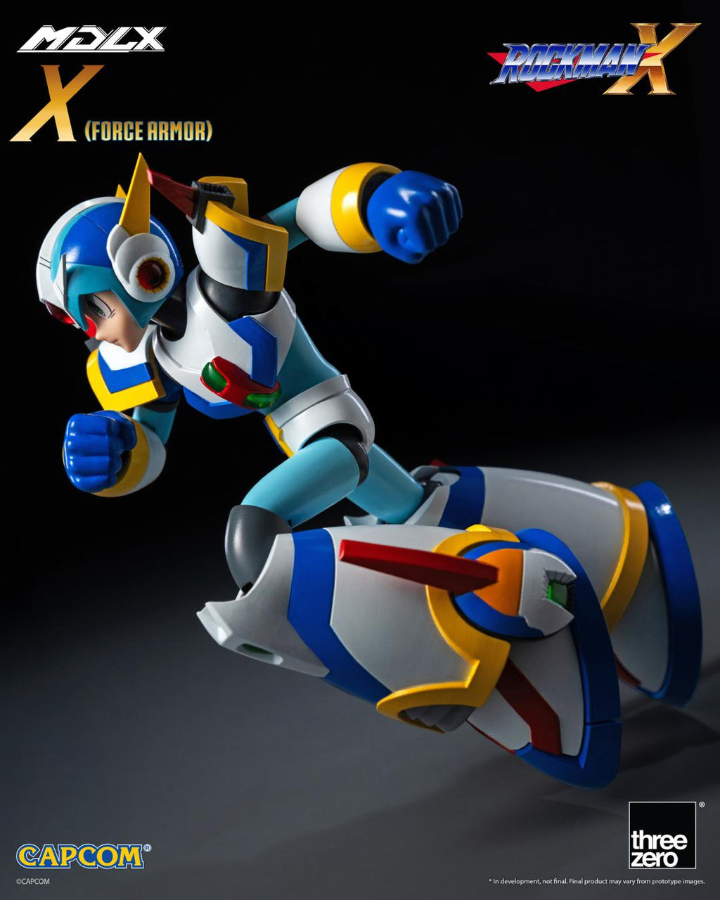 Threezero 3Z0988 Rockman X / Mega Man X MDLX X (Force Armor)