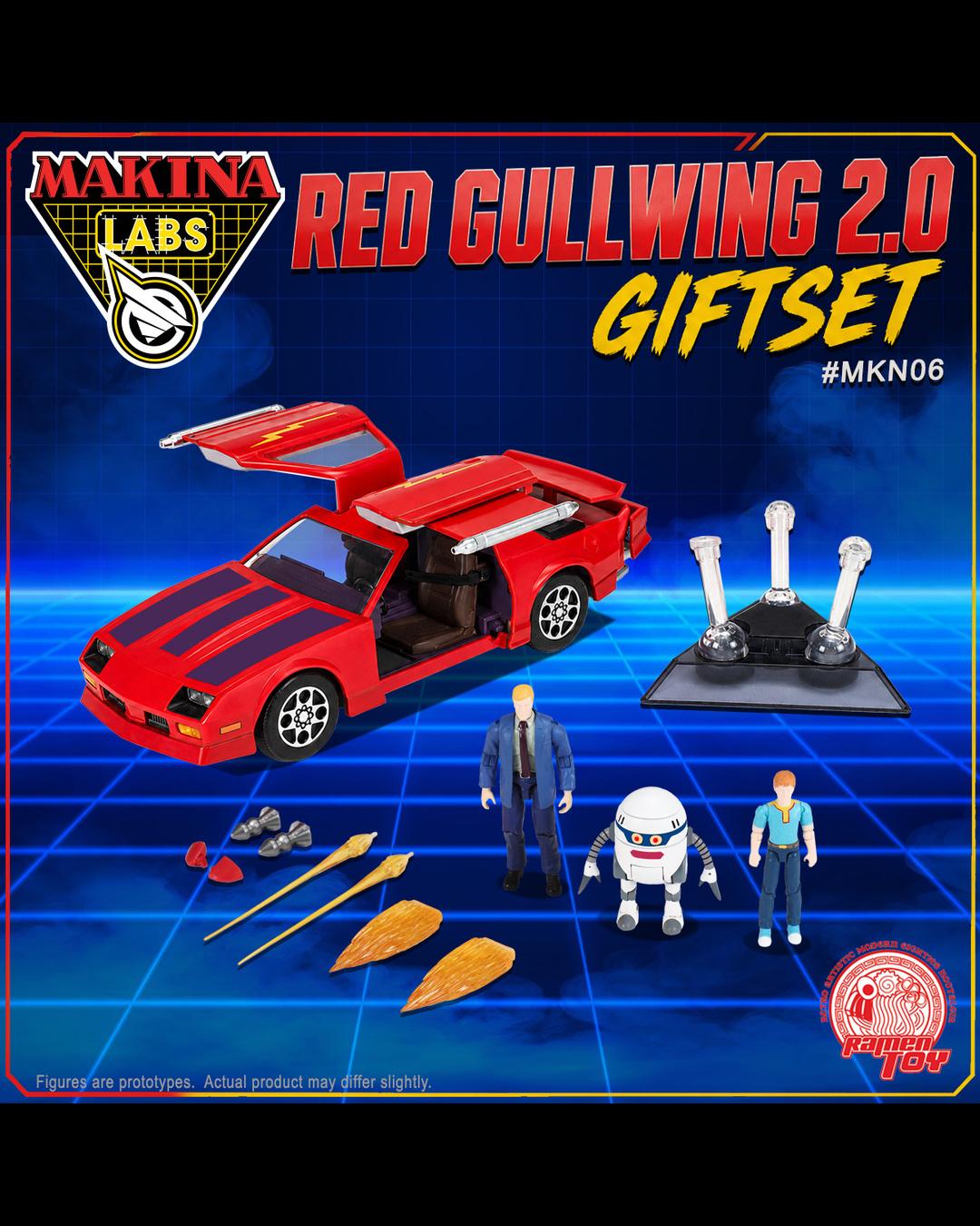 Ramen Toy MKN06 Red Gullwing 2.0 (Giftset)