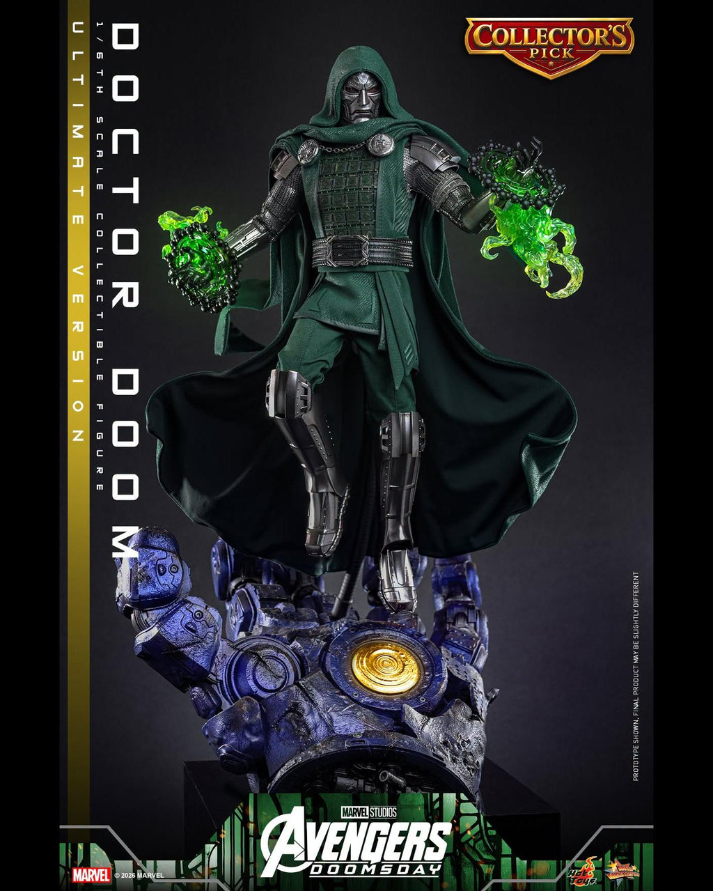 Hot Toys MMS907B 1/6 Avengers Doomsday Doctor Doom (Ultimate Ver.) (Special Edition)