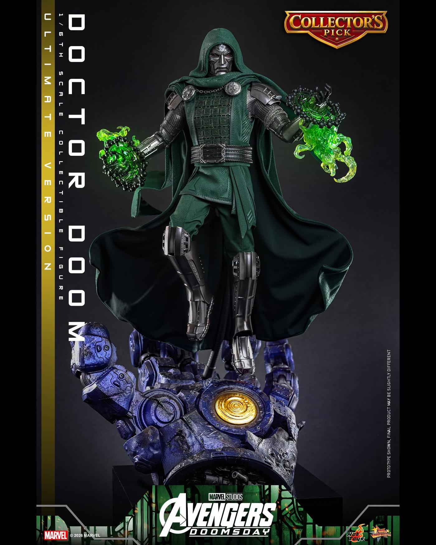 Hot Toys MMS907B 1/6 Avengers Doomsday Doctor Doom (Ultimate Ver.) (Special Edition)