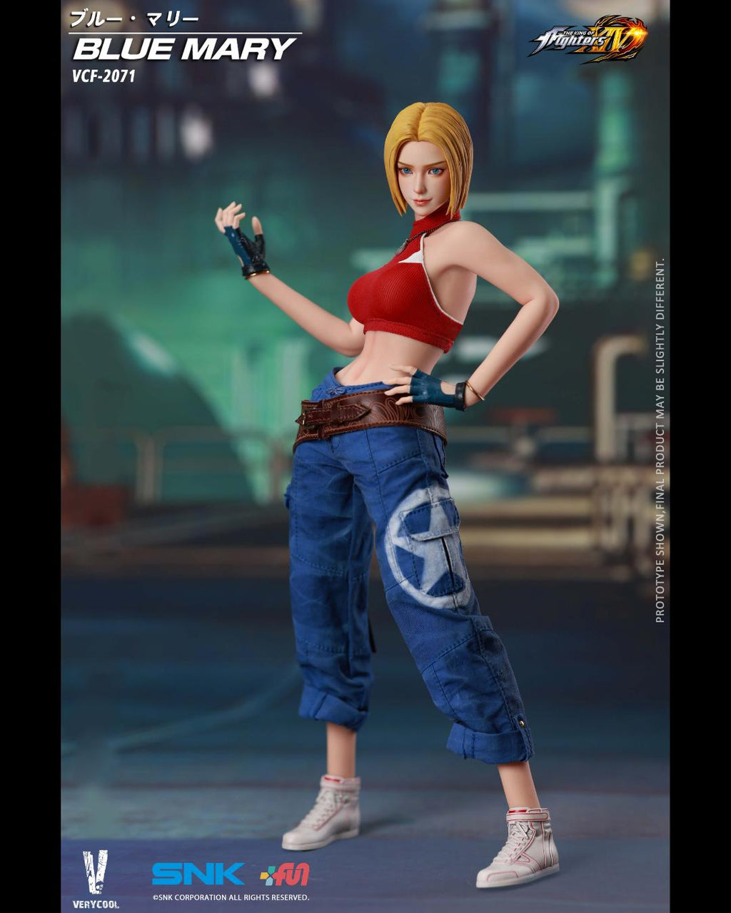 VERYCOOL VCF-2071 1/6 The King of Fighters XIV : Blue Mary