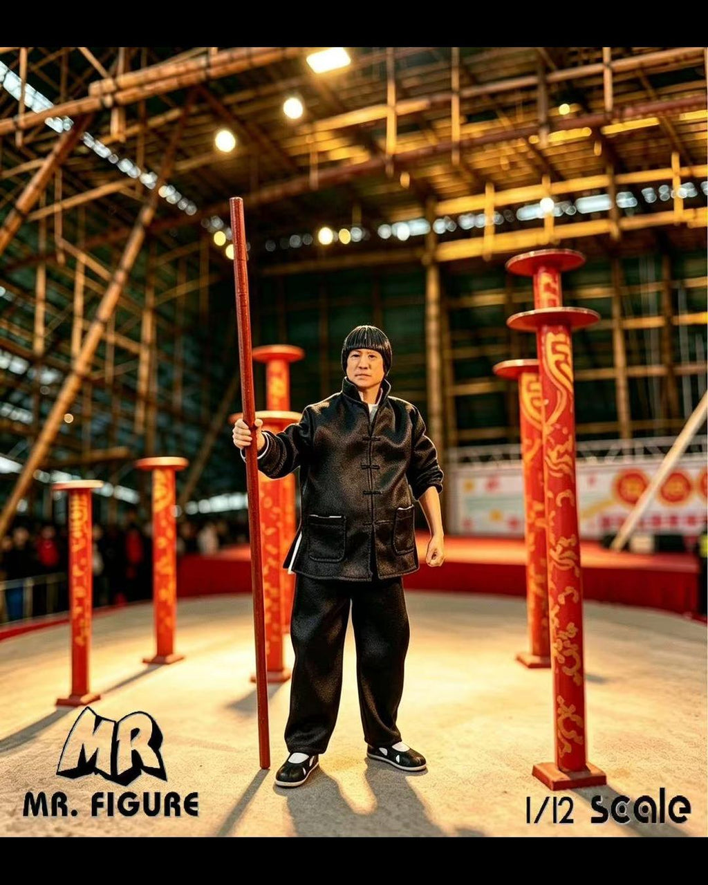 MR. FIGURE MRA039 1/12 Fatty Dragon (Black Uniform)