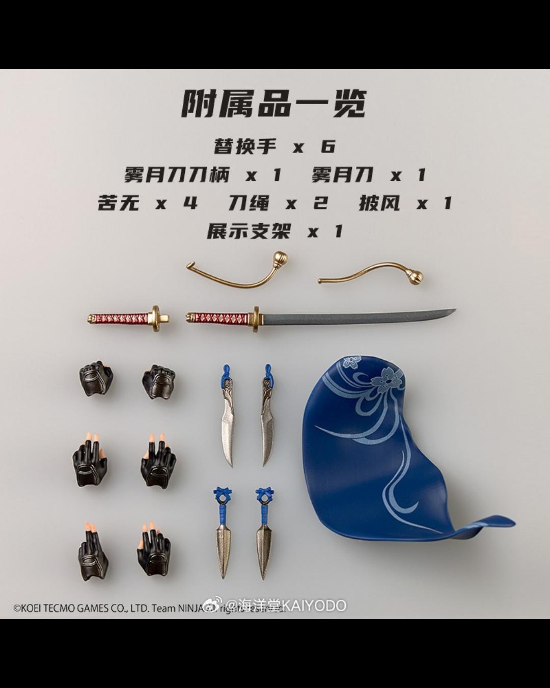 KAIYODO Revoltech Amazing Yamaguchi NINJA GAIDEN 3 Razor's Edge Kasumi