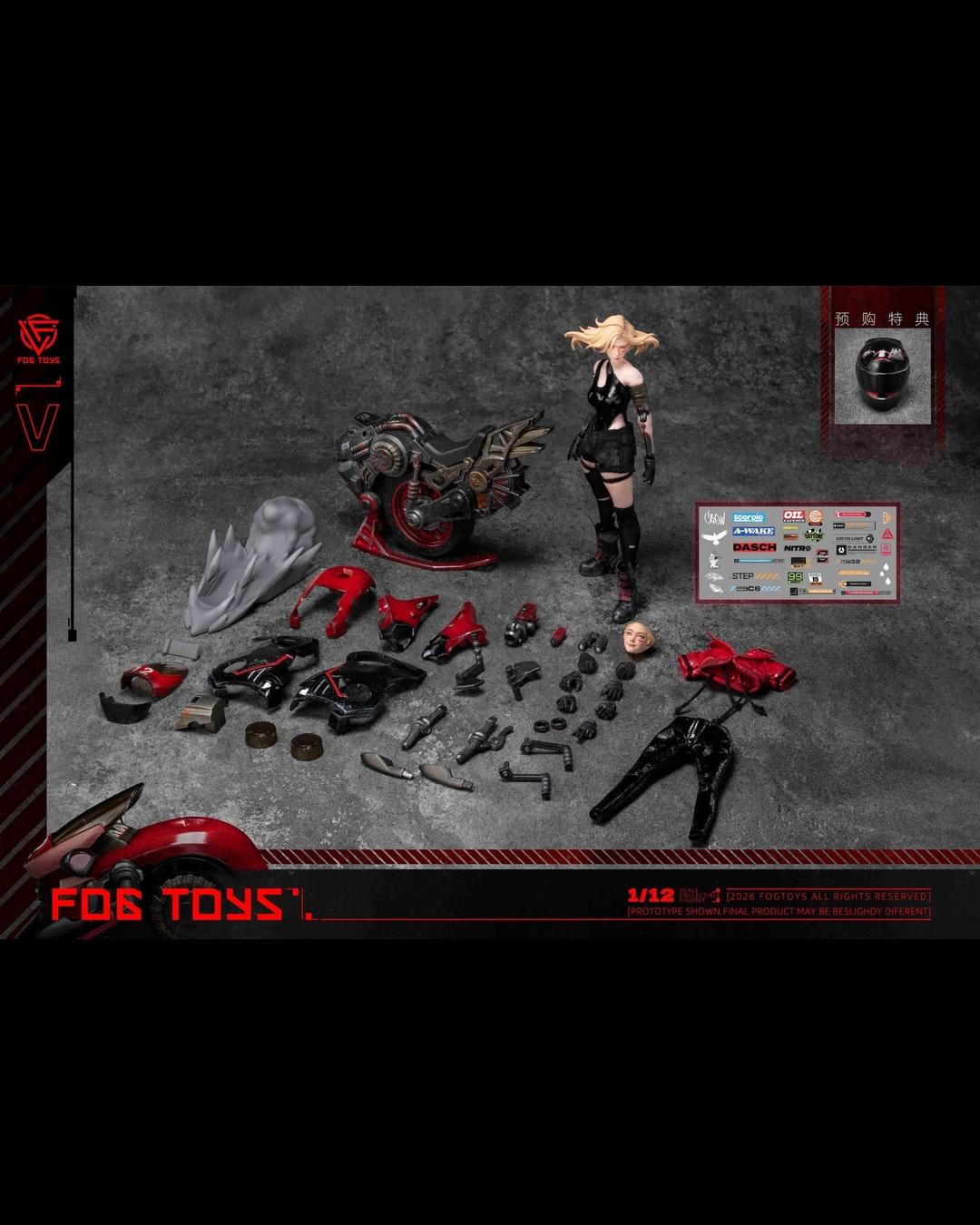 FOG TOYS EA-03 1/12 Fantasy Alphabet Series V