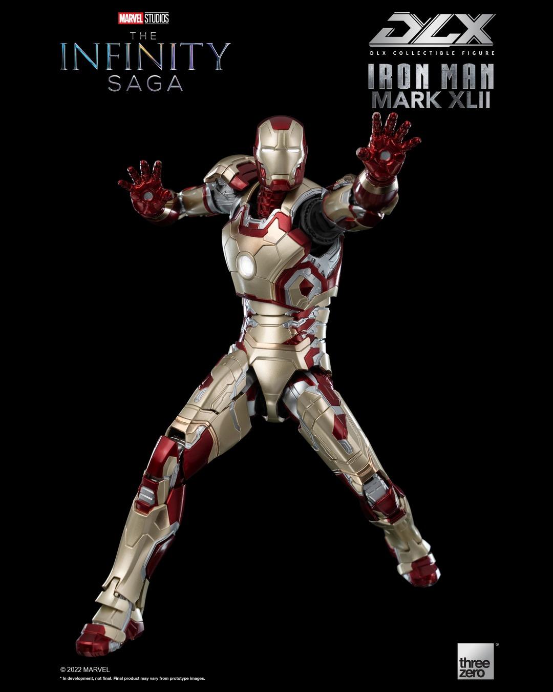 Threezero 3Z0251 1/12 The Infinity Saga - DLX Iron Man Mark 42