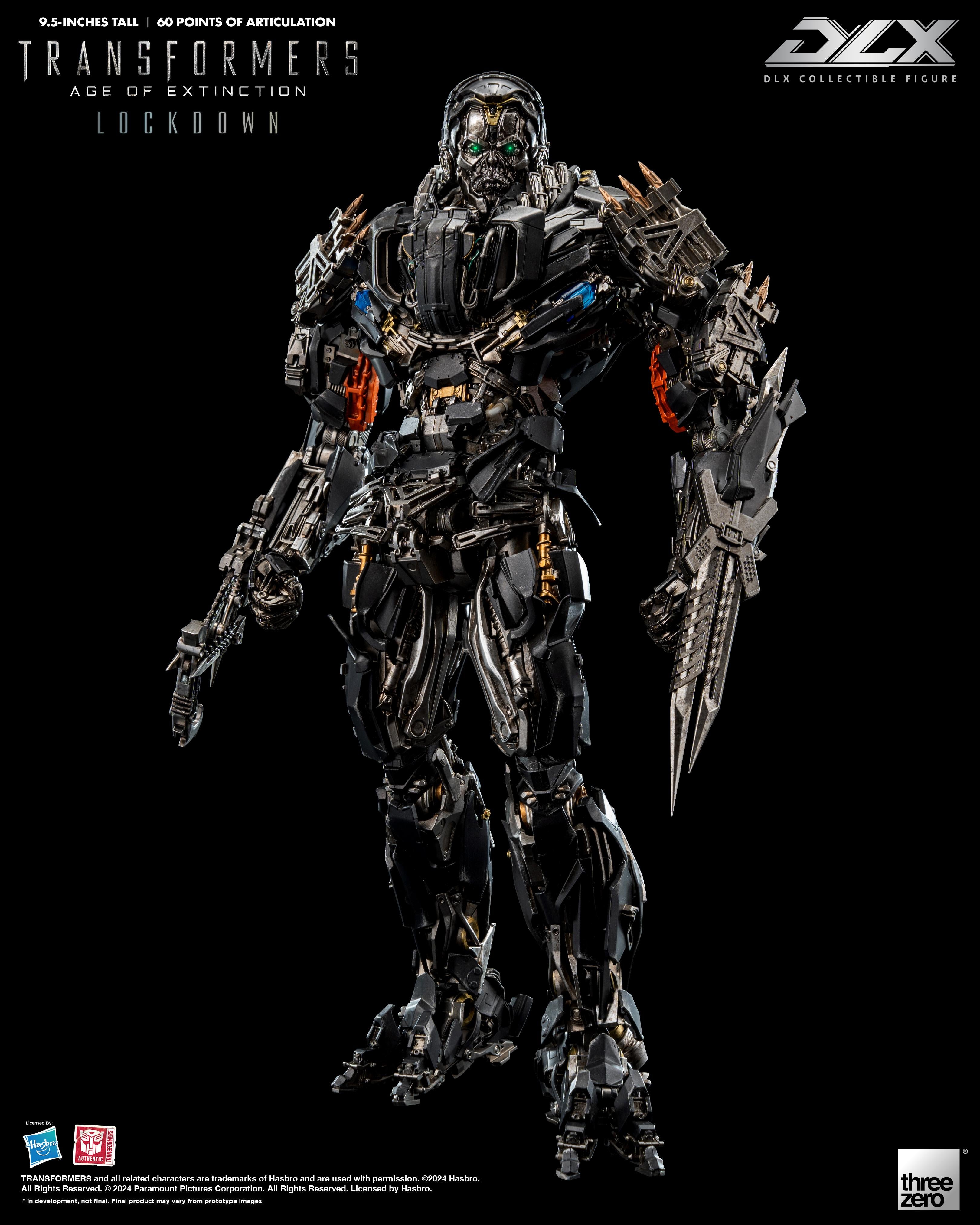 Threezero 3Z0471 Transformers: Age of Extinction - DLX Lockdown