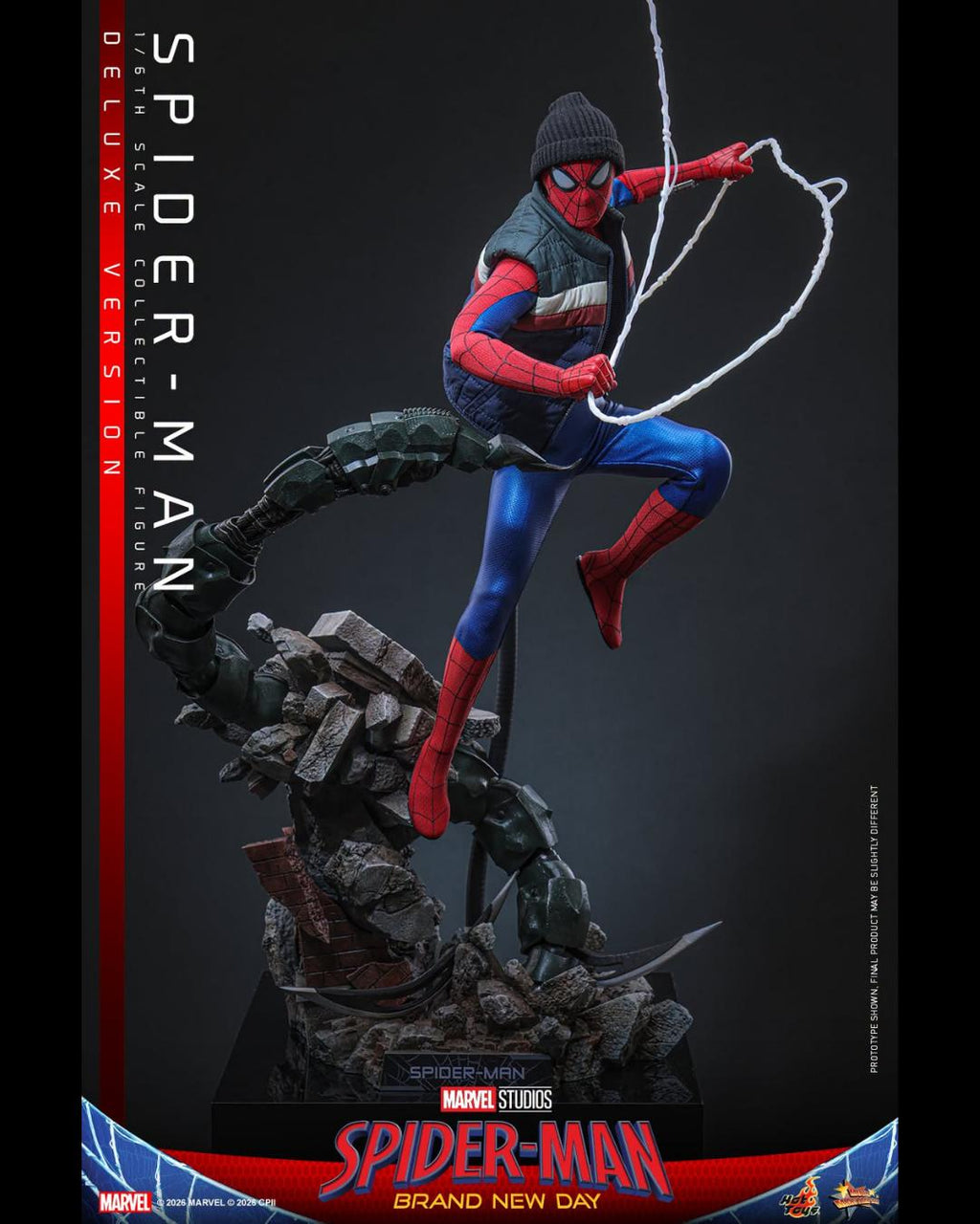 Hot Toys MMS893 1/6 Spider-Man : Brand New Day - Spider-Man (DX Edition)