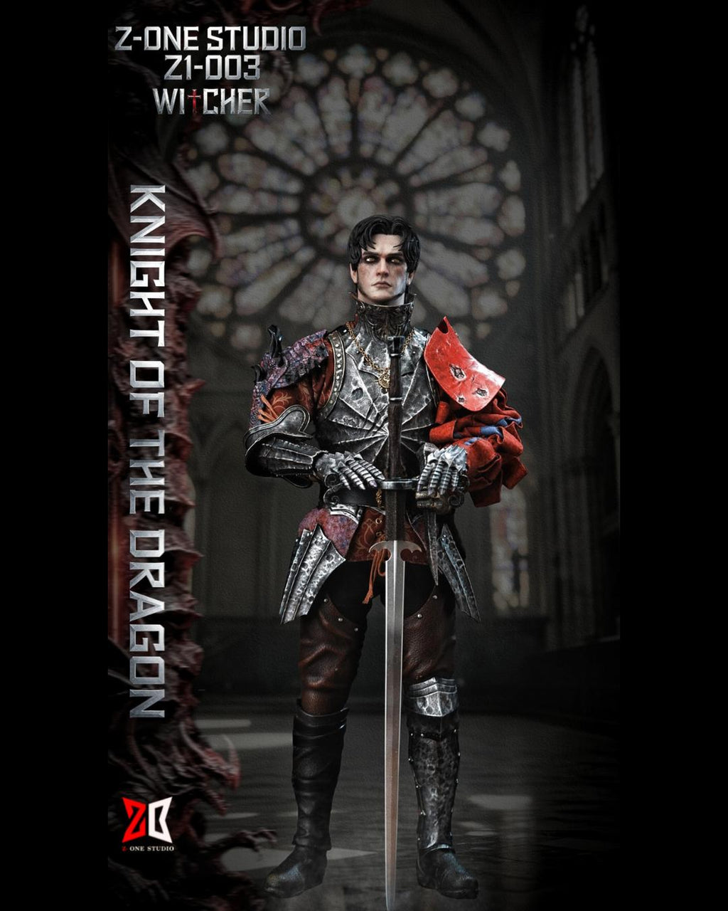 Z-ONE STUDIO Z1-003 1/6 Knight of the Dragon (Die-Cast)