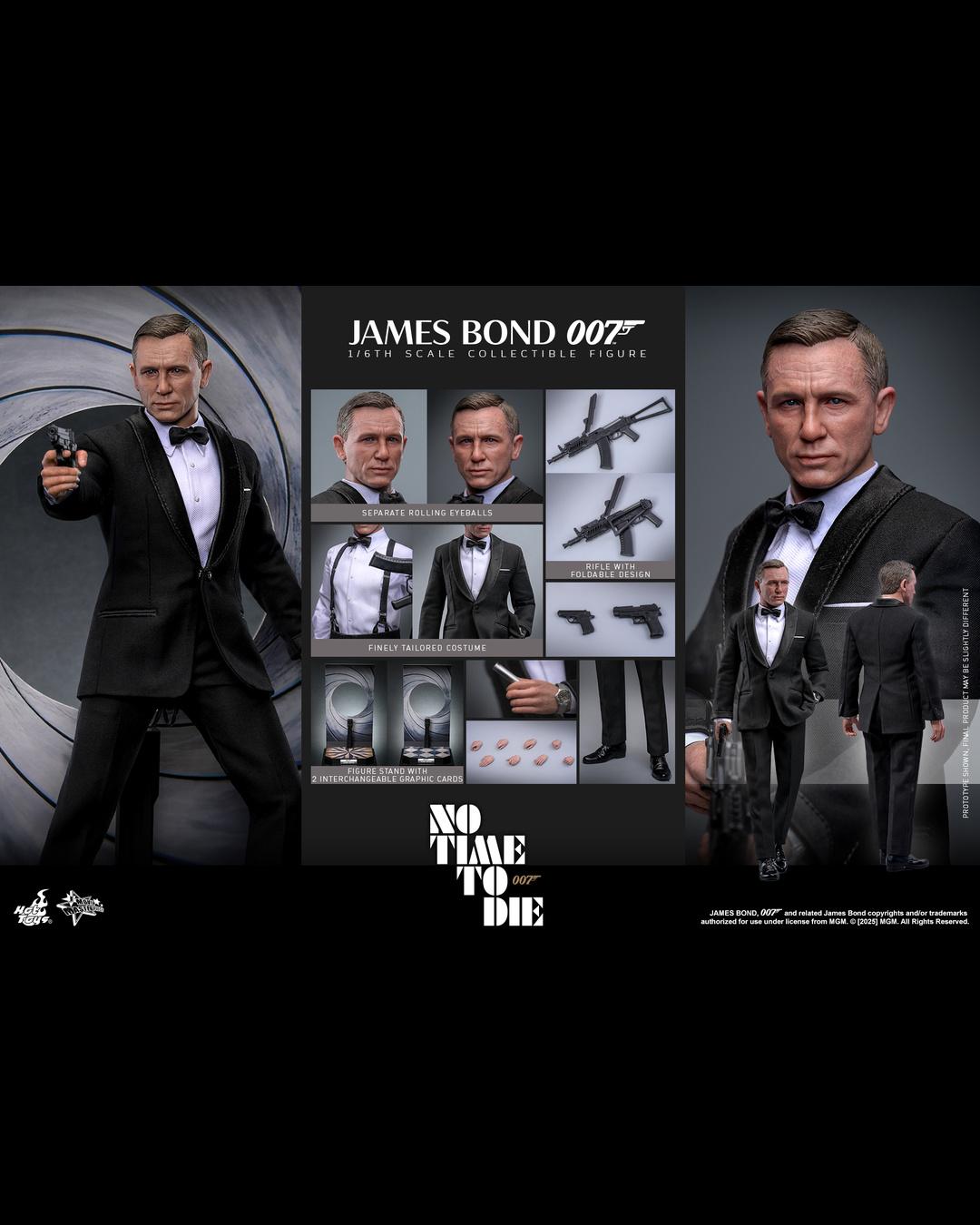 Hot Toys MMS803 1/6 No Time To Die Agent 007 James Bond