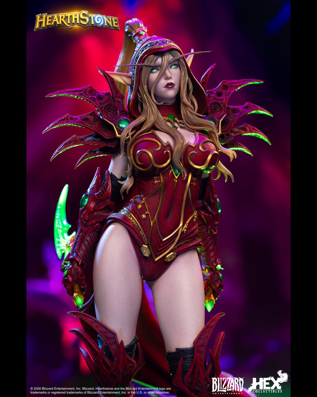 HEX Collectibles x Blizzard Entertainment HEXHS09 1/6 Hearthstone Valeera Sanguinar Statue
