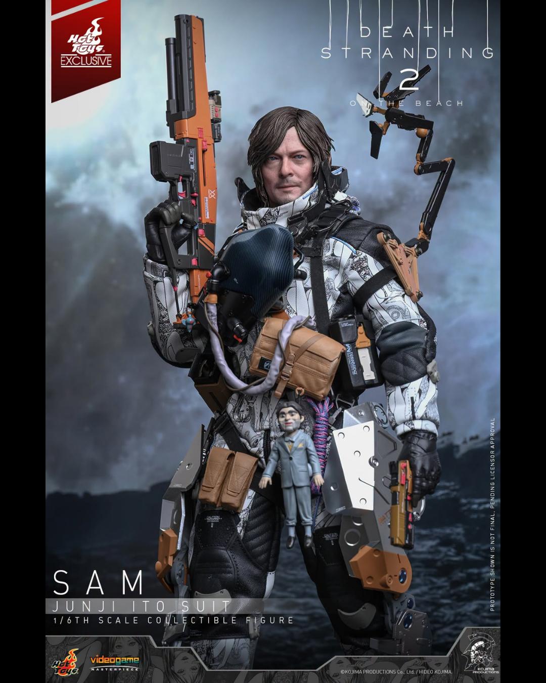 Hot Toys Exclusive VGM89 1/6 Death Stranding 2 On the Beach - Sam (Junji Ito Suit)