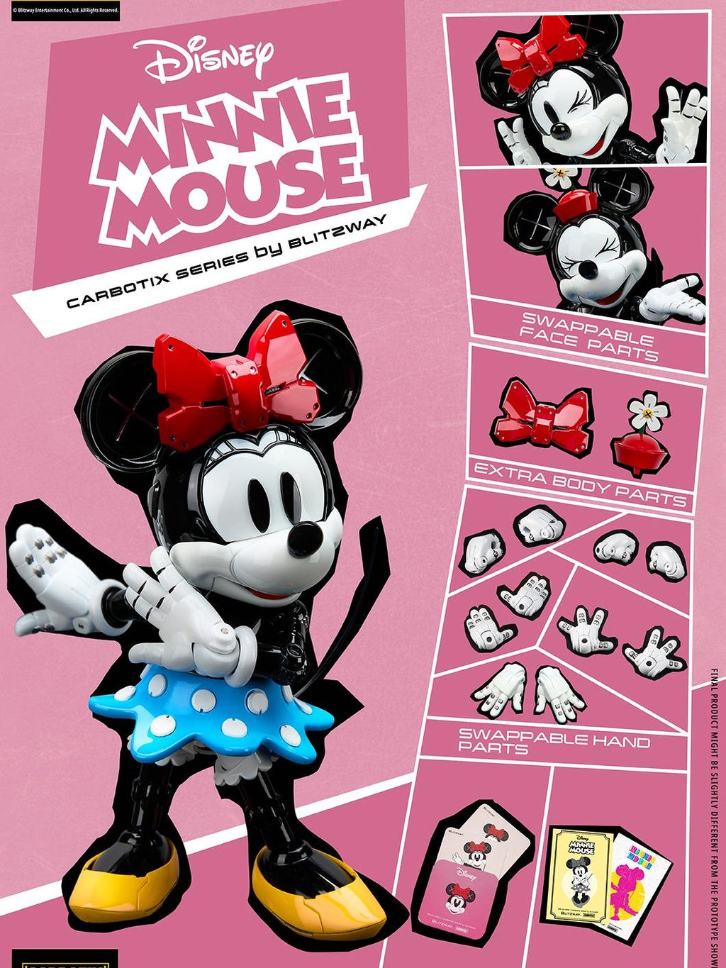 Blitzway BW-CA-10505 Disney Carbotix Minnie Mouse (Re-Run)