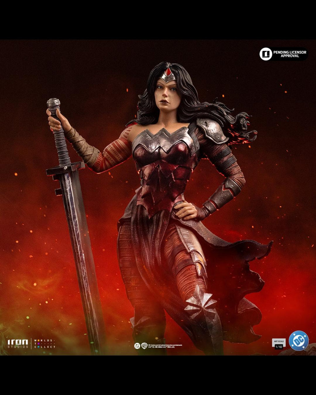 Iron Studios Art Scale 1/10 DC Comics Wonder Woman Absolute