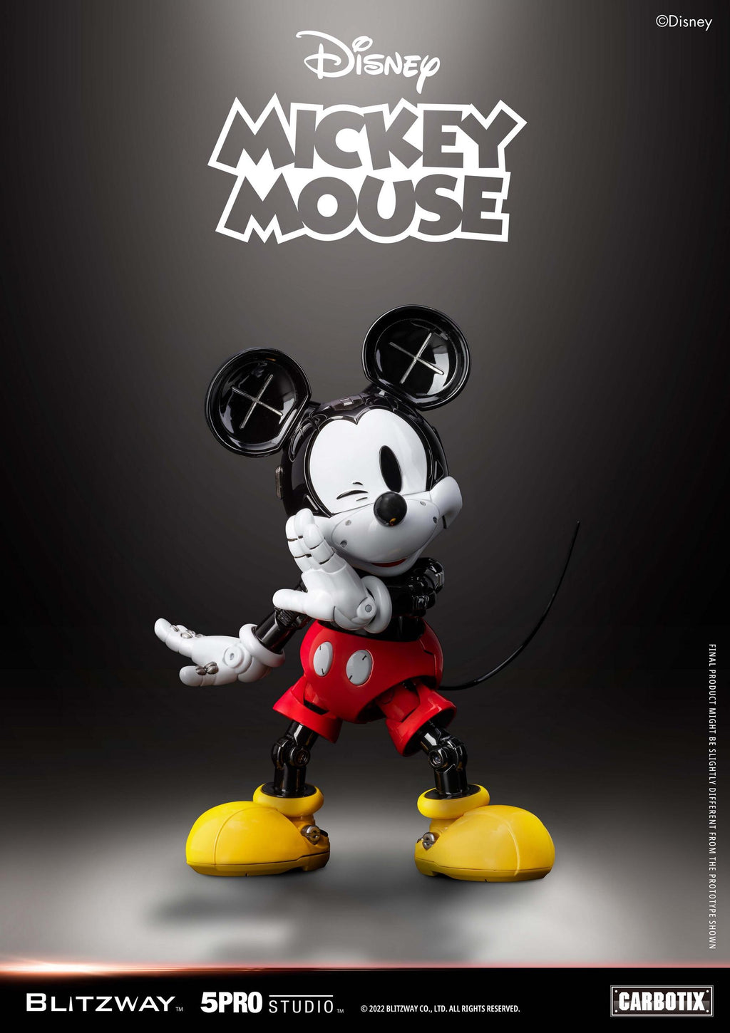 Blitzway 5PRO-CA-10501 Carbotix Mickey Mouse