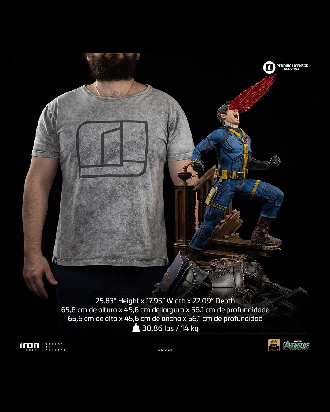 Iron Studios Legacy Replica 1/4 Avengers Doomsday X-Men Cyclops Statue (DX Ver.)